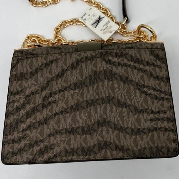 Michael Kors Olive Green Greenwich Covertible Crossbody Bag NWT - Picture 14 of 16